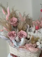 Цветы Композиция «Нежность сухоцветов» 3