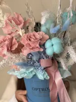 Цветы Композиция «Ветер сухоцветов» 3