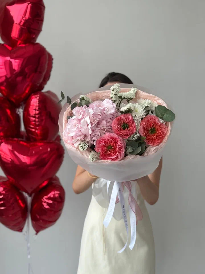 Букет «Нежный романс»