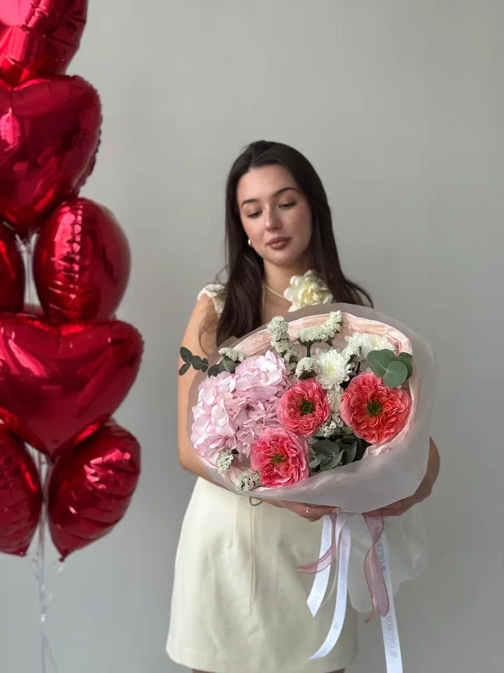 Букет «Нежный романс»