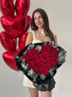 Цветы Букет «Сердце» 0