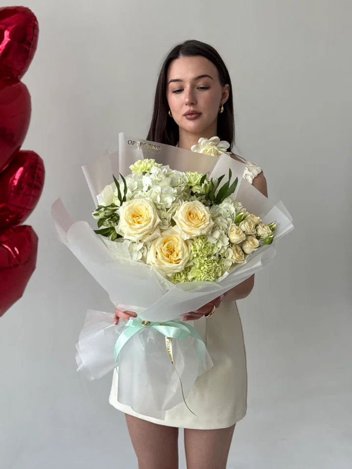 Букет «Ванильный раф»