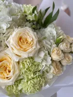 Цветы Букет «Ванильный раф» 2
