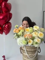 Цветы Композиция «Парижское утро» 2