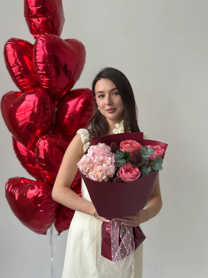 Букет «Признание в чувствах»