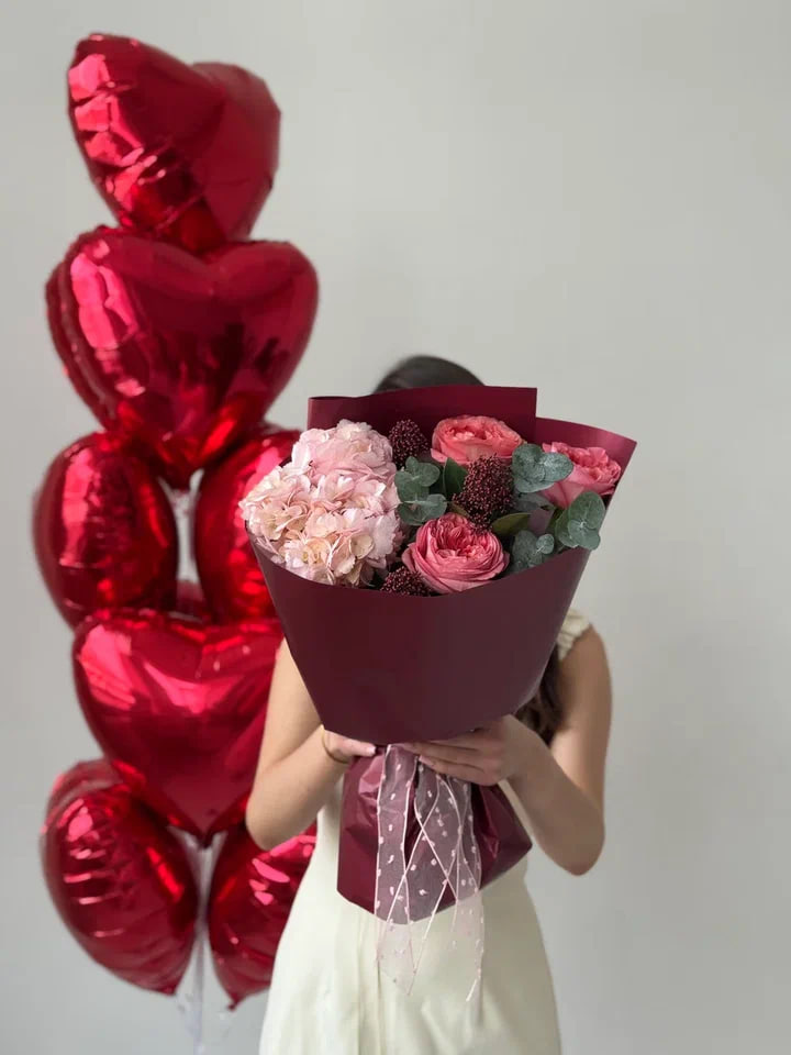 Букет «Признание в чувствах»