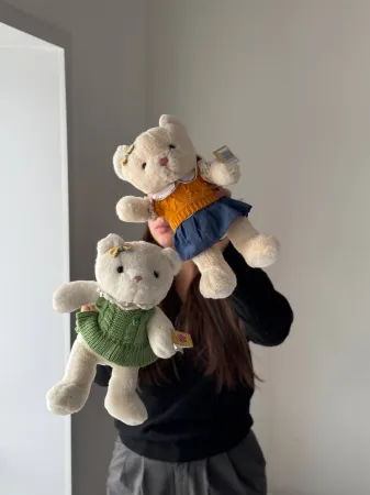 Мини плюшевый мишка №1