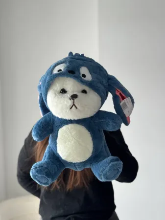 Мини игрушка с капюшоном