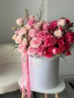 Цветы Композиция «Волшебство розовых снов» 0