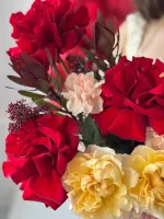 Цветы Композиция «Пламя любви» 3