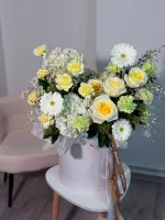 Цветы Композиция «Лимонный щербет» 2