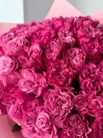 Цветы Букет пионовидных роз Кантри Блюз 4