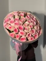 Цветы Букет пионовидных роз Мандала 0