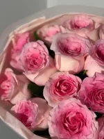 Цветы Букет пионовидных роз Мандала 4