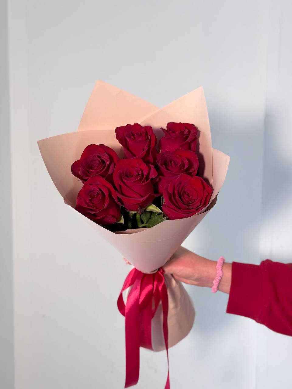 Букет красных роз