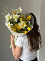 Цветы Букет «Мимозные сны» 2
