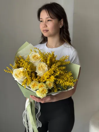 Букет  «Теплый свет»