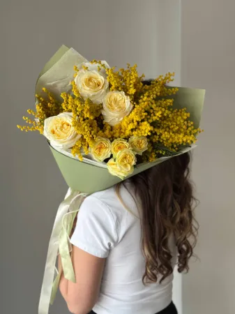 Букет  «Теплый свет»