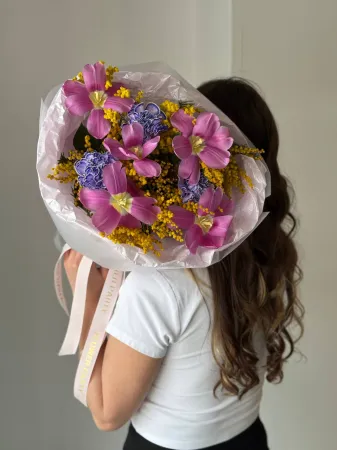 Букет «Весеннее пробуждение»