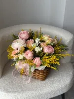 Цветы Композиция «Легкое тепло» 2