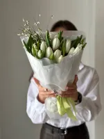 Цветы Букет «Белая нежность» 1