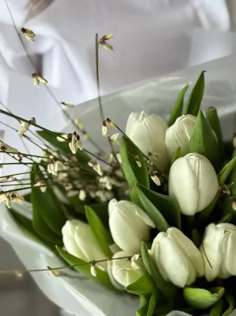 Букет «Белая нежность»