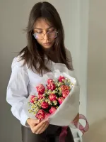 Цветы Букет «Романтика марта» 0