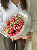 Цветы Букет «Романтика марта» 1