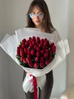 Цветы Букет «Утренний румянец» 1