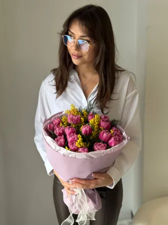 Букет «Лимонный баблгам»