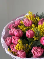 Цветы Букет «Лимонный баблгам» 3