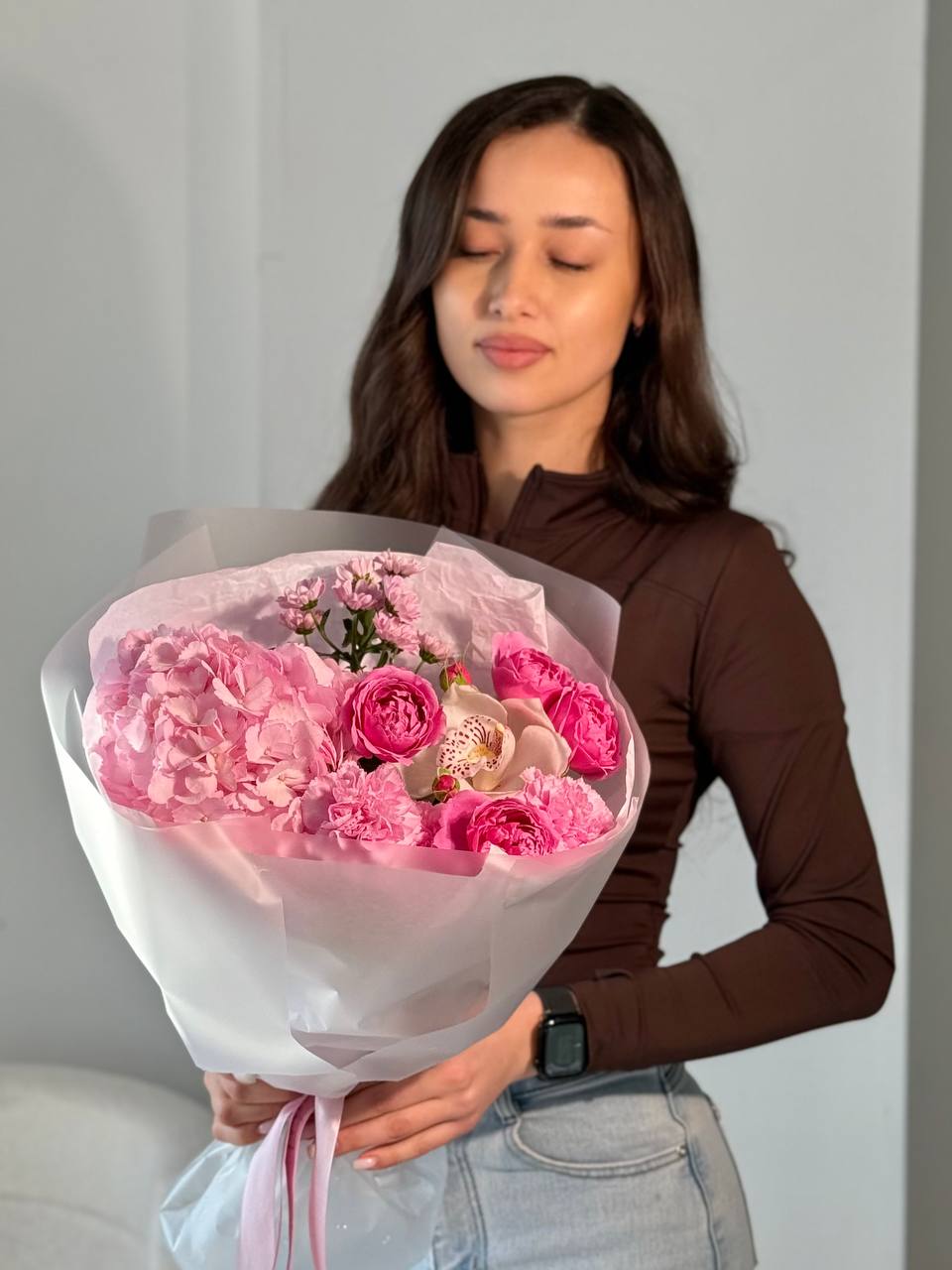 Букет «Малиновый рай»