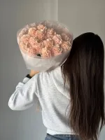 Цветы Букет воздушных диантусов 4