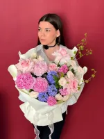 Цветы Букет «Мягкая нежность» 1