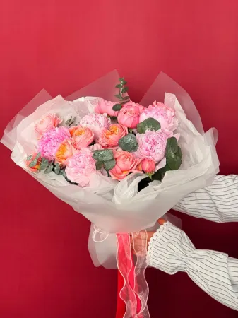 Букет «Теплый рассвет»