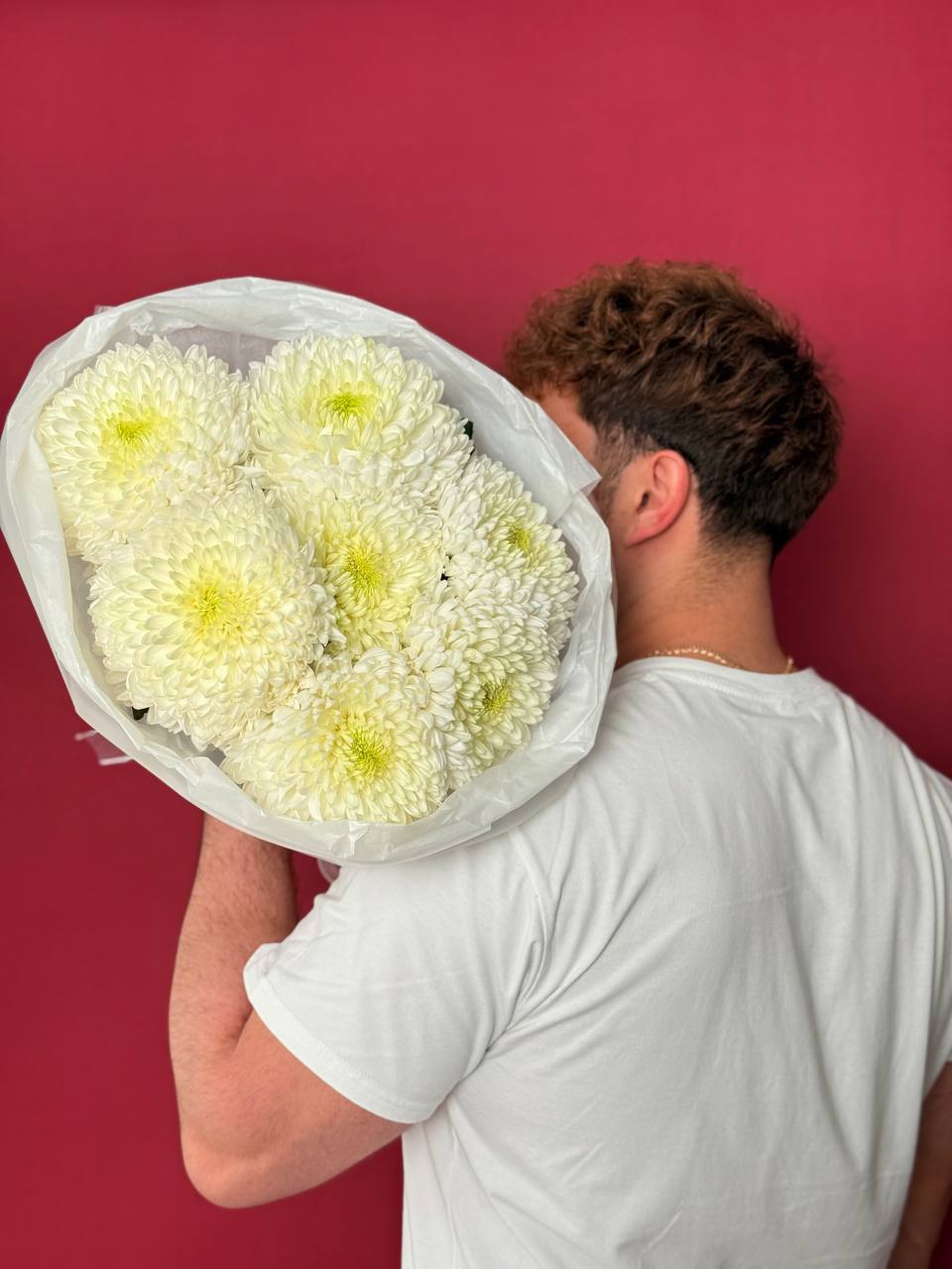 Букет хризантем Магнум