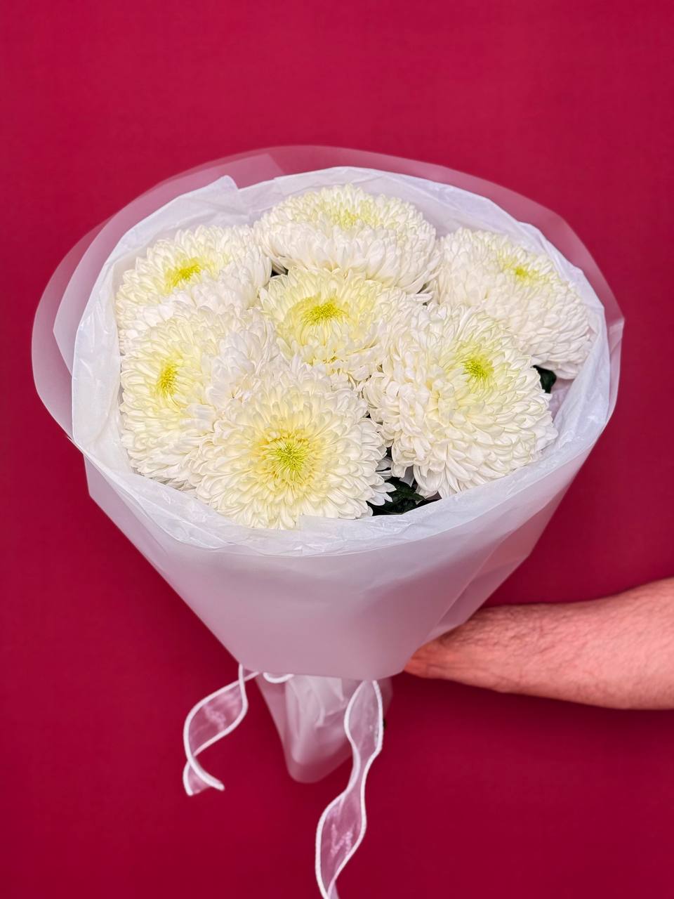 Букет хризантем Магнум