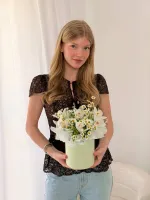 Цветы Композиция «Нежный шелест» 0