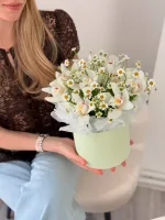 Цветы Композиция «Нежный шелест» 1