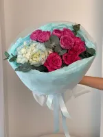 Цветы Букет «Розовый закат» 3