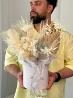 Цветы Композиция из сухоцветов 0